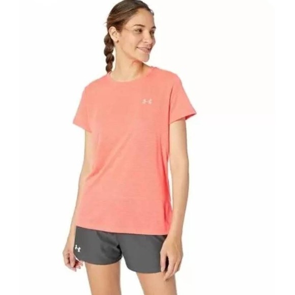 Under Armour Women's Threadborne Train Short Sleeve Crew Neck XS - Picture 1 of 9